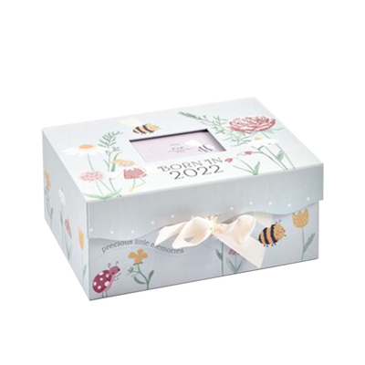 Custom Size Baby Socks Keepsake Gift Box Modern Novel Design Baby Shower Gift Boxes